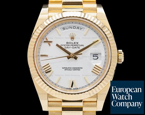 rolex presidential gold links|rolex day date 228238.